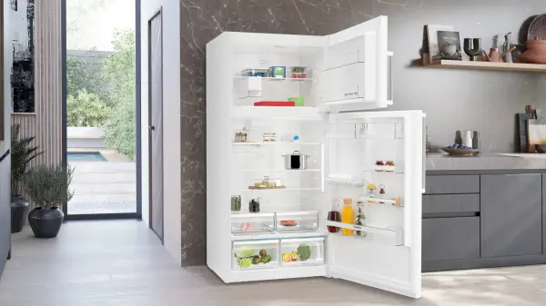 Siemens iQ500 Üstten Donduruculu Buzdolabı 186 x 86 cm Beyaz, Total noFrost - görsel 3