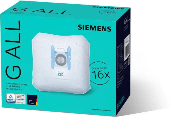 Siemens VZ16GALL Elektrikli Süpürgeler için Toz Torbası