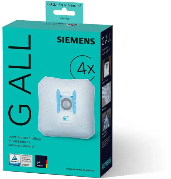 Siemens VZ41FGALL Elektrikli süpürge torbası