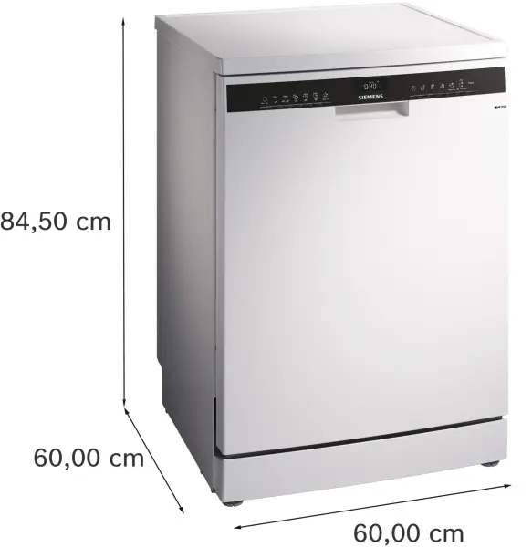 Siemens iQ300 Solo Bulaşık Makinesi 60 cm Beyaz SN23EW63KT - görsel 4