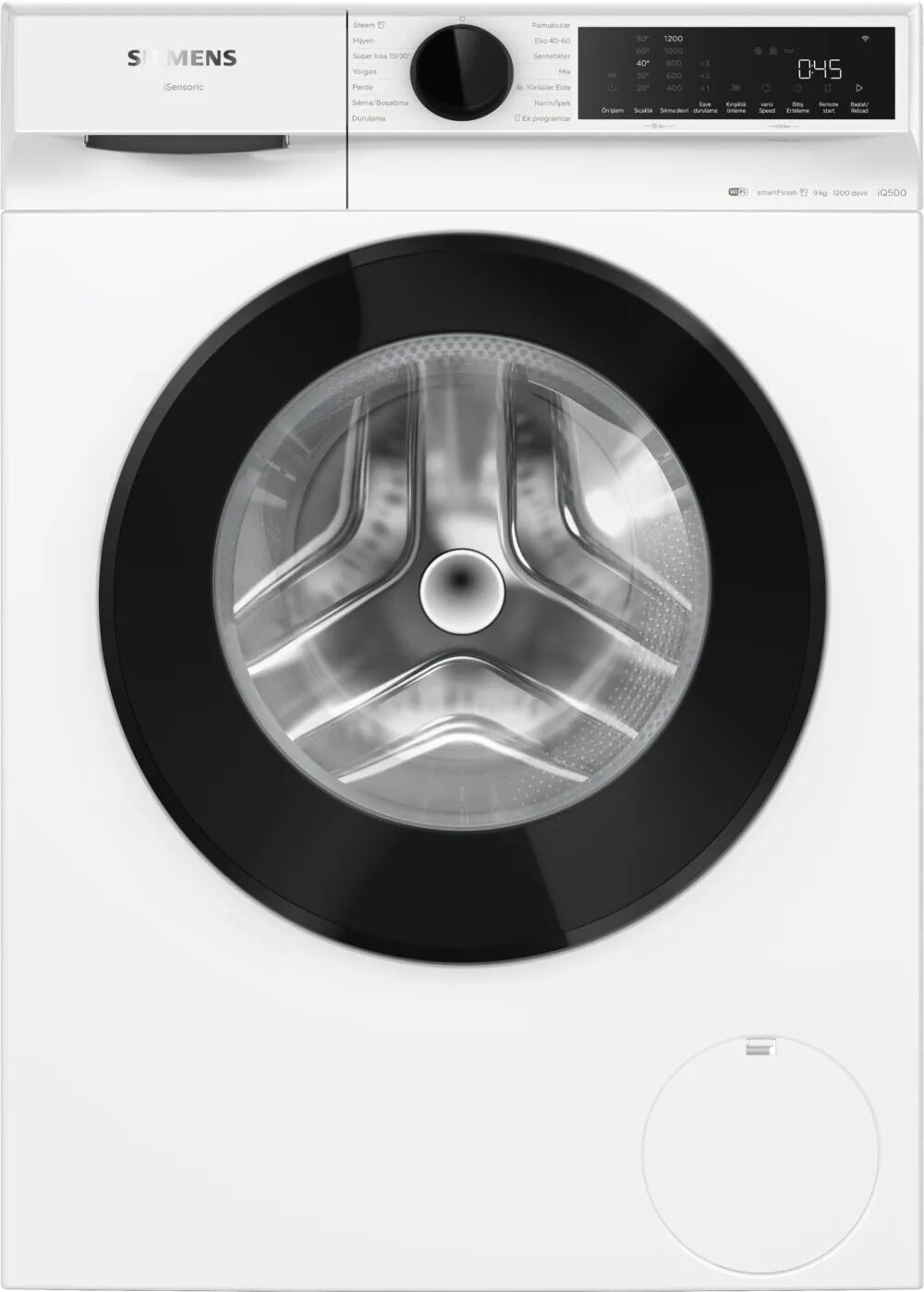 Siemens iQ500 Çamaşır Makinesi 9 kg maks. 1200 dev./dak.