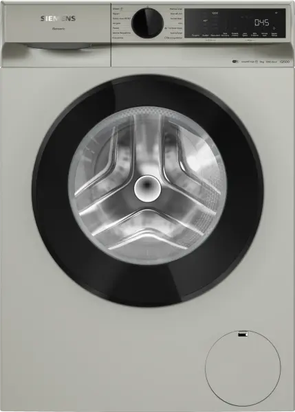Siemens iQ500 Çamaşır Makinesi 9 kg maks. 1200 dev./dak., Gümüş