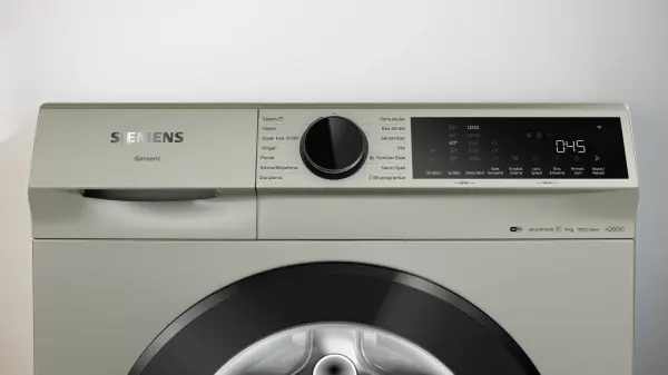 Siemens iQ500 Çamaşır Makinesi 9 kg maks. 1200 dev./dak., Gümüş - görsel 2