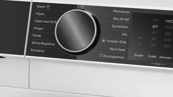 Siemens iQ500 Çamaşır Makinesi 9 kg maks. 1400 dev./dak. - görsel 3