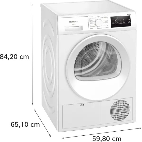 Siemens iQ300 Isı Pompalı Kurutma Makinesi 8 kg - görsel 5