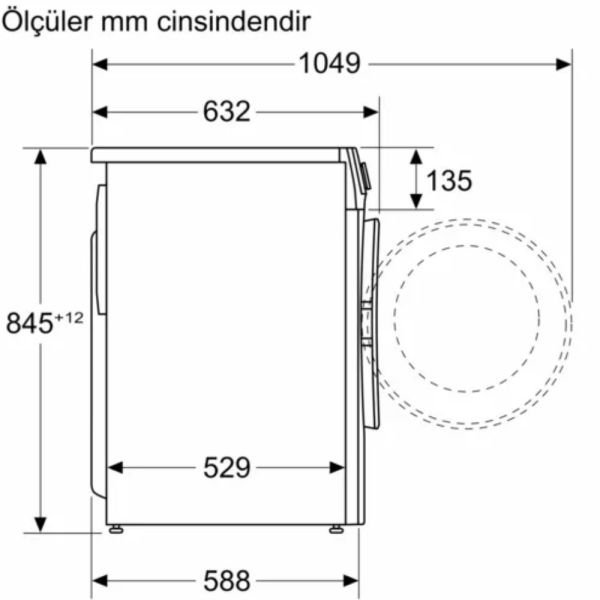 Siemens WG42A1XSTR Q300 Çamaşır Makinesi