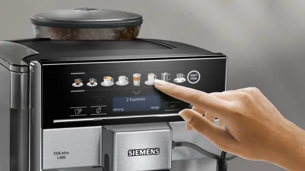 Siemens TE655203RW Fully automatic coffee machine EQ.6 plus s500 Grafit - görsel 7