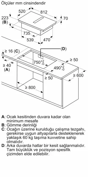 Siemens EX875LX67E İndüksiyon Ocak - görsel 2