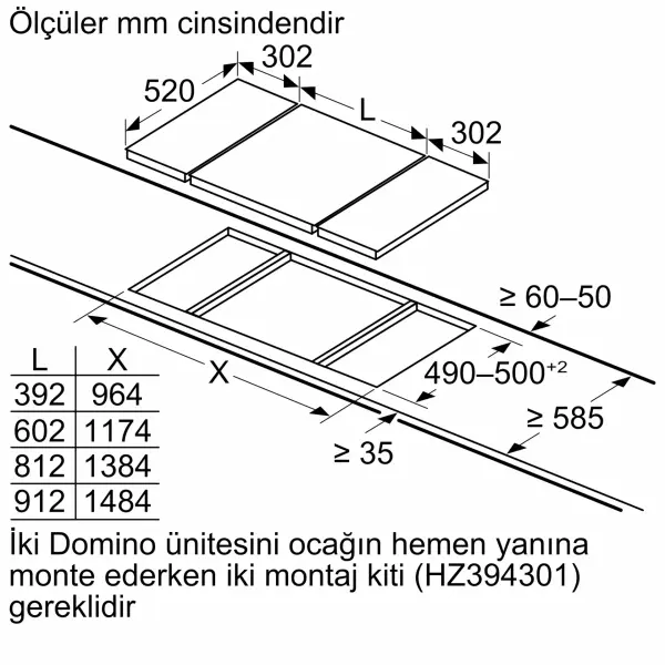 Siemens ET375CFA1E Domino Elektirikli Ocak - görsel 6